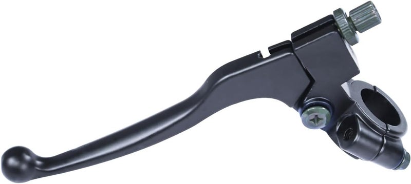 HOOUP 7/8" Left Brake Clutch Handle Lever Perch for SSR110 KX65 YZ80 CRF50 XR50 DR125 KLX110 Coolster Apollo RFZ125 Tao Tao DB17 Chinese Pit Dirt Bike Coleman CT100U CT200U Mini Black - Image 5